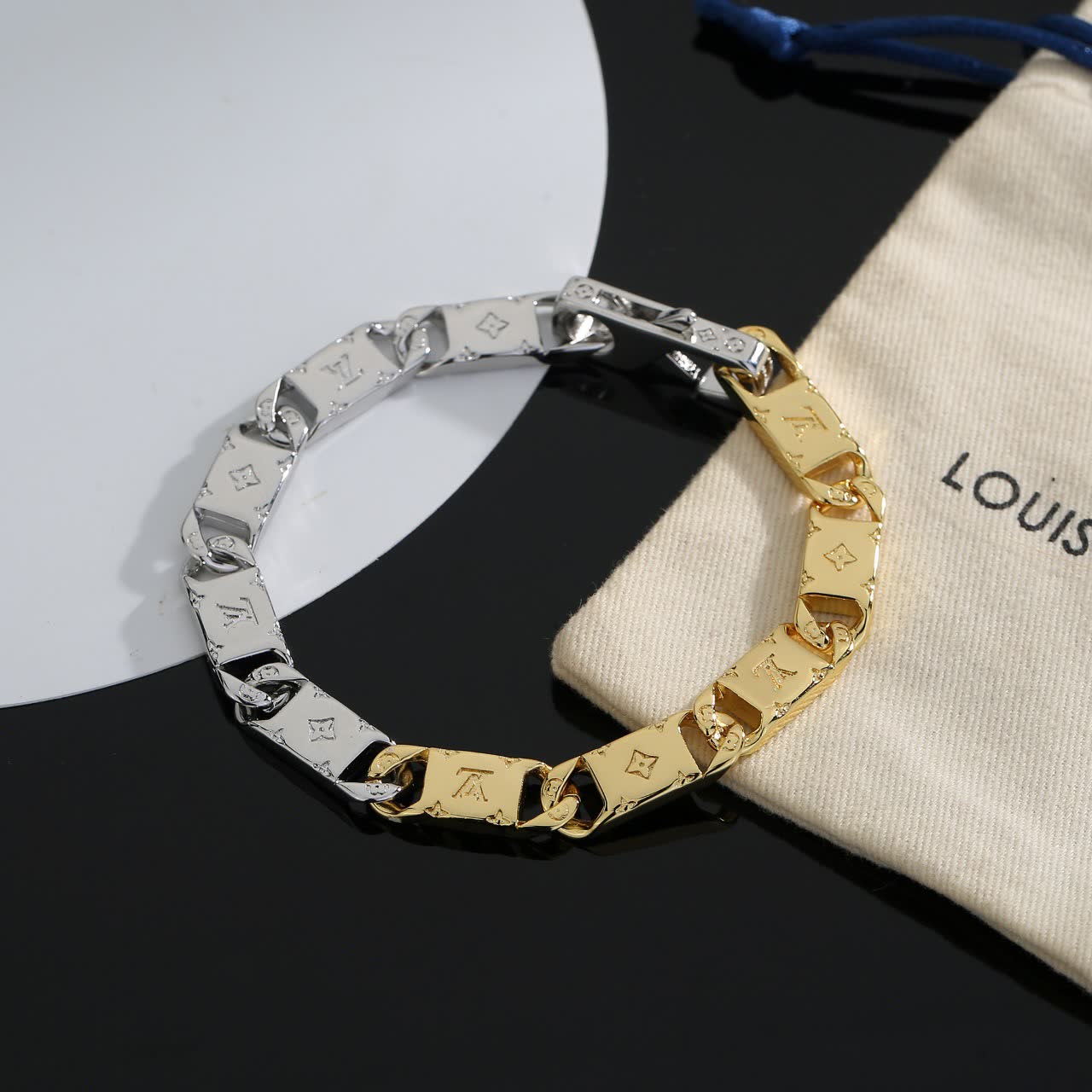 Louis Vuitton Monogram Link Bracelet
